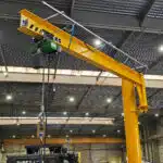 Test VGP Potence avec palan électrique 1 T Ain